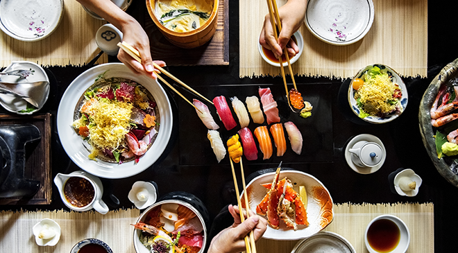 RESTAURANTE TOP DE COMIDA JAPONESA 🤤 E eu não podia deixar de ir no @